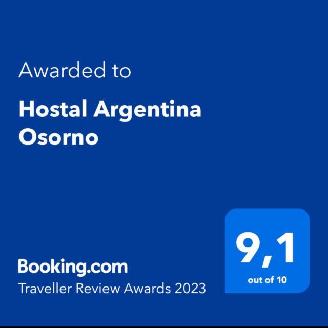 Hostal Argentina Osorno Exterior photo